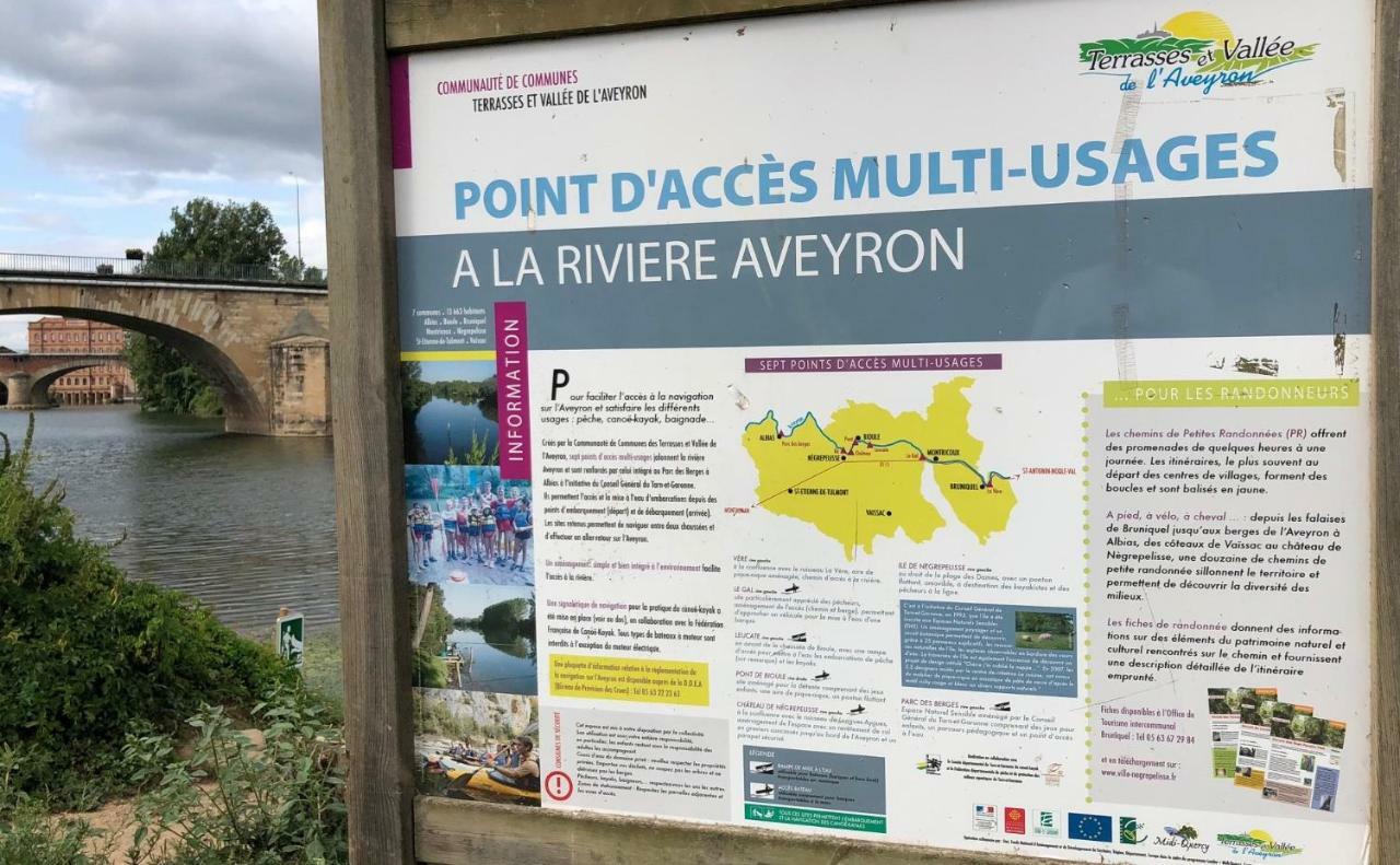 Moulin D'Albias Aux Portes De Montauban Eksteriør billede